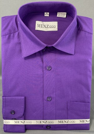 Convertible Shirt-Purple CS-Purple
